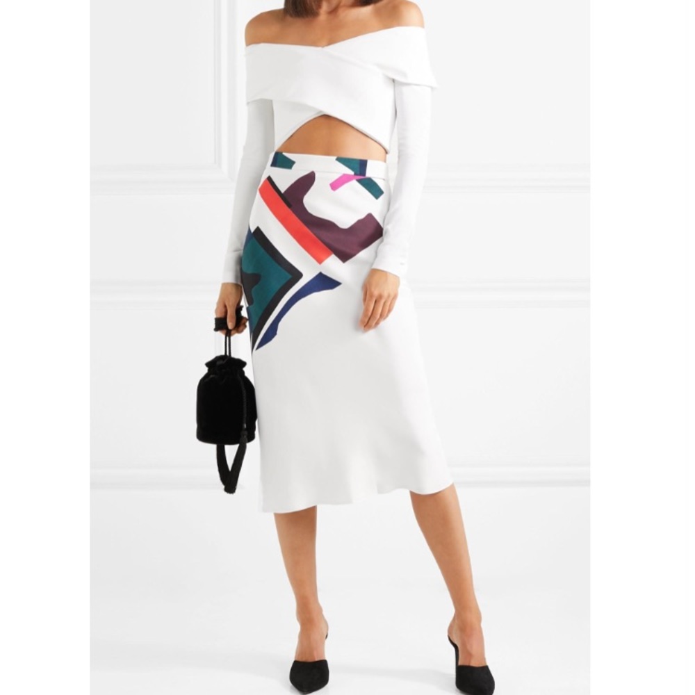 NWT Cushnie Expressionist Lia Skirt